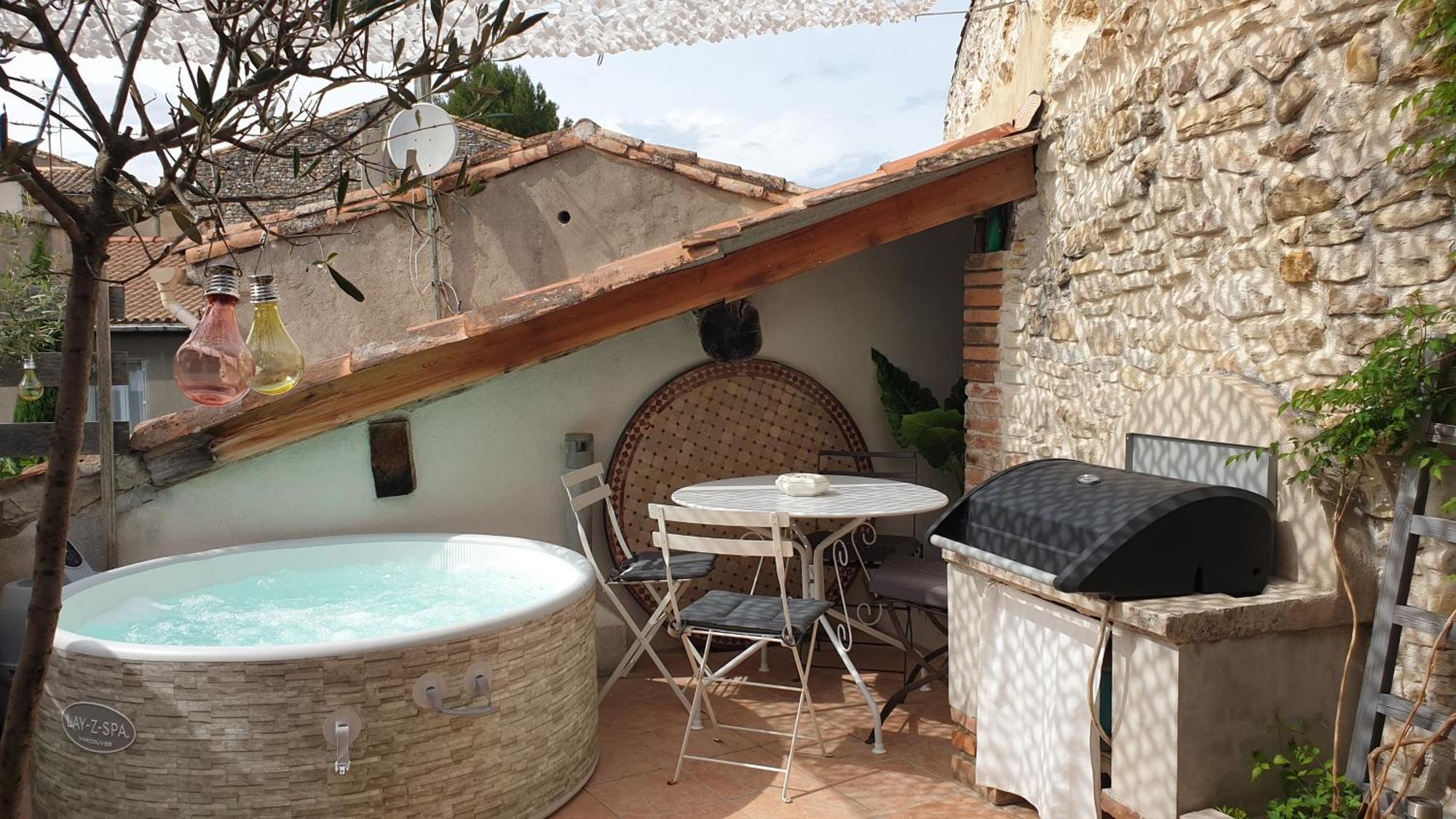 Maison Avec Jacuzzi Et Terrasse Sur Les Toits Brignon Buitenkant foto