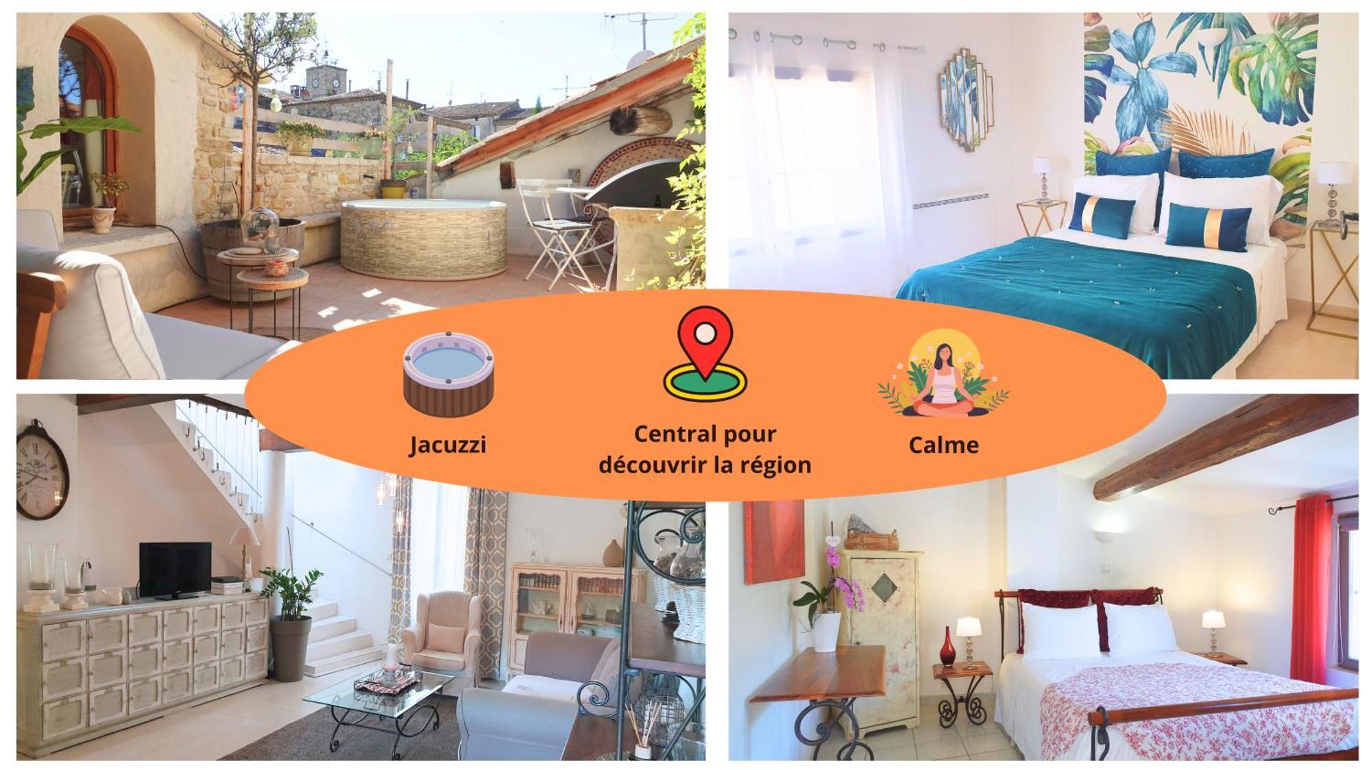 Maison Avec Jacuzzi Et Terrasse Sur Les Toits Brignon Buitenkant foto
